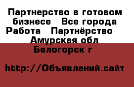 Партнерство в готовом бизнесе - Все города Работа » Партнёрство   . Амурская обл.,Белогорск г.